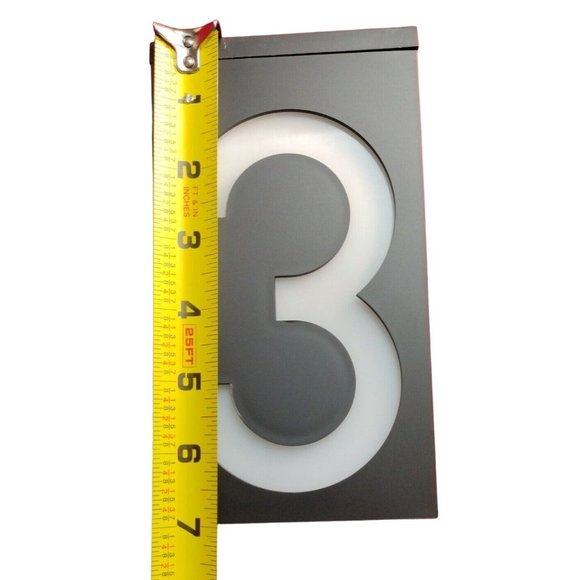 Solar Number Plate Light Home Garage - Picture 3 of 7